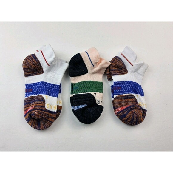 Bombas Hex-Tec Athletic Ankle Socks Lot Of 3 Pairs Size S - Picture 2 of 2